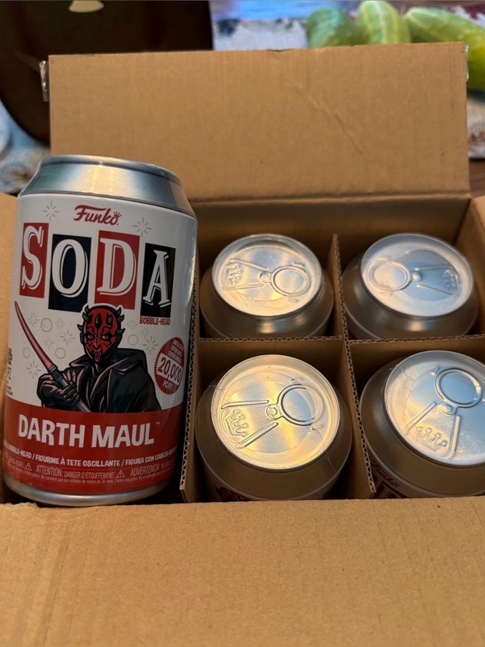 Funko Soda (Star Wars) Darth Maul sealed (With Chance Of Chase) Limited Edition